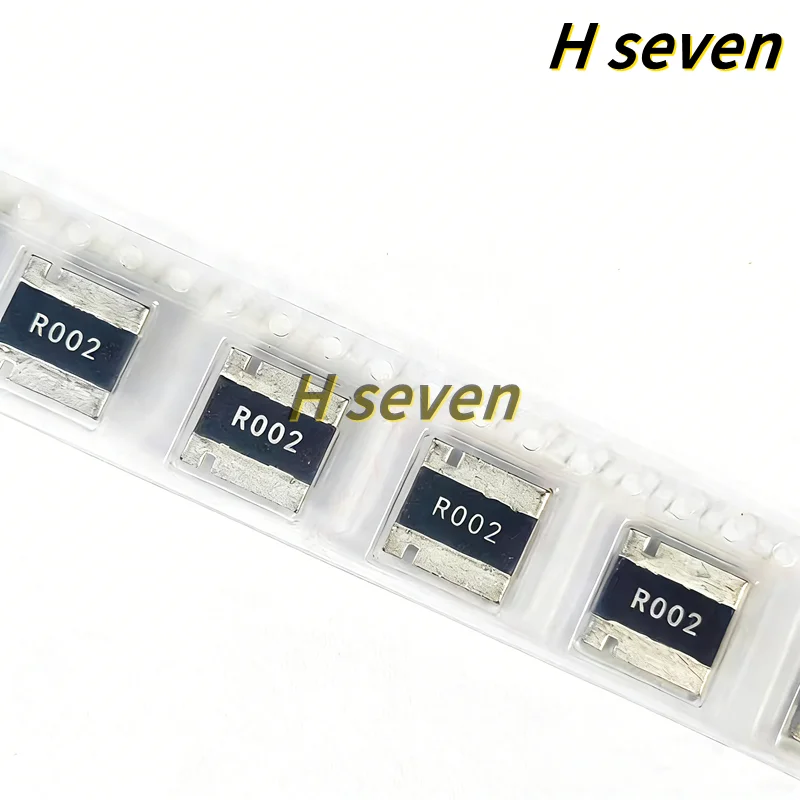 10pcs/lot Four wire sampling shunt resistor 3637-5W R001 R003 R005 R008 R010 Milliohm Precision alloy current detection resistor