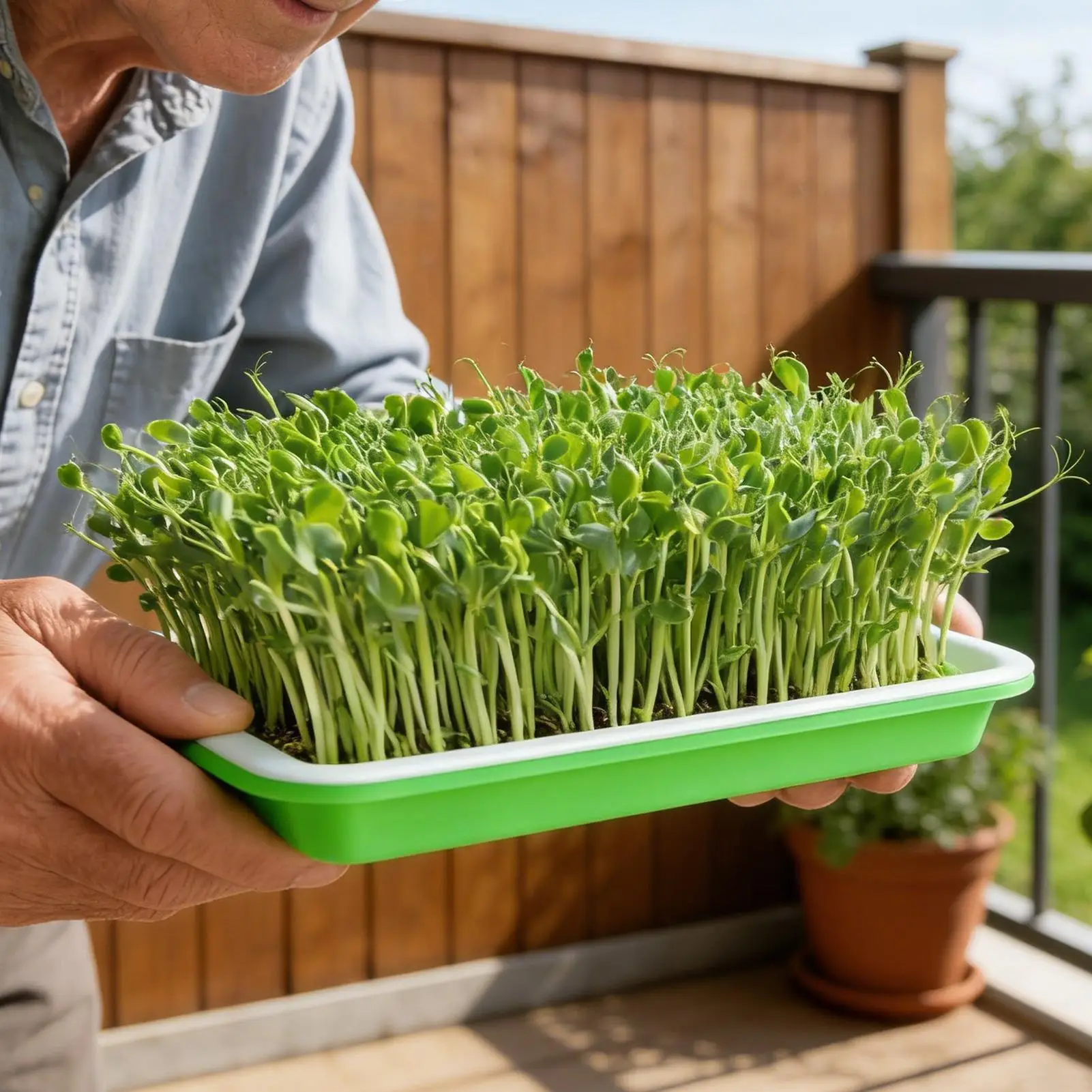 Greens Growing Kit Soil-Free Seedling Sprouter With Drain Holes Cultivation And Seedling Production For Kitchen Sprouts Flowers