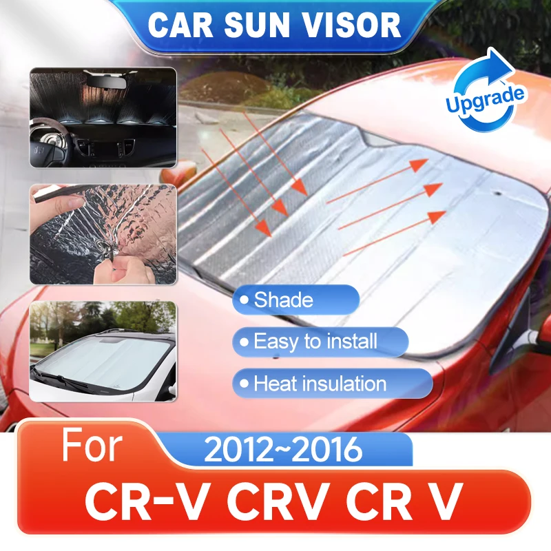 

Full Cover Sunshade For Honda CR-V CRV CR V 2012 2013 2014 2015 2016 5-door SUV Full Sunscreen Window Sunshade Cover Accessories