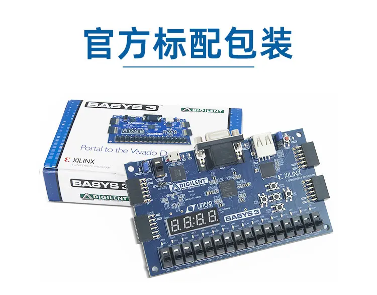 Basys3 Artix-7 scheda di sviluppo Xilinx FPGA apprendimento XUP Digilent