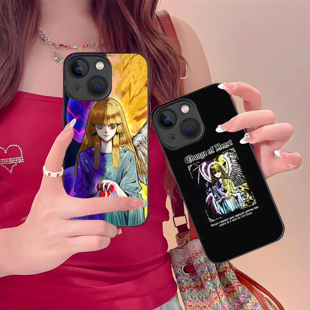 

Yugioh Change of Heart Phone Case for iPhone 17 16 15 14 13 12 11 X XR XS 8 7 Air Pro Max Plus Mini Colorful Silicone Cover