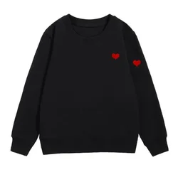 2024 Kids Boy Girls Cute Sleeve Embroidery Hoodie Tops Regular Sweatshirt Long Sleeve Boys Hoodies Coat