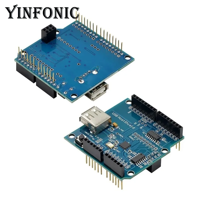 USB Host Shield 2.0 for Arduino for UNO MEGA ADK Compatible with ADK DIY Electronic Development Module Board