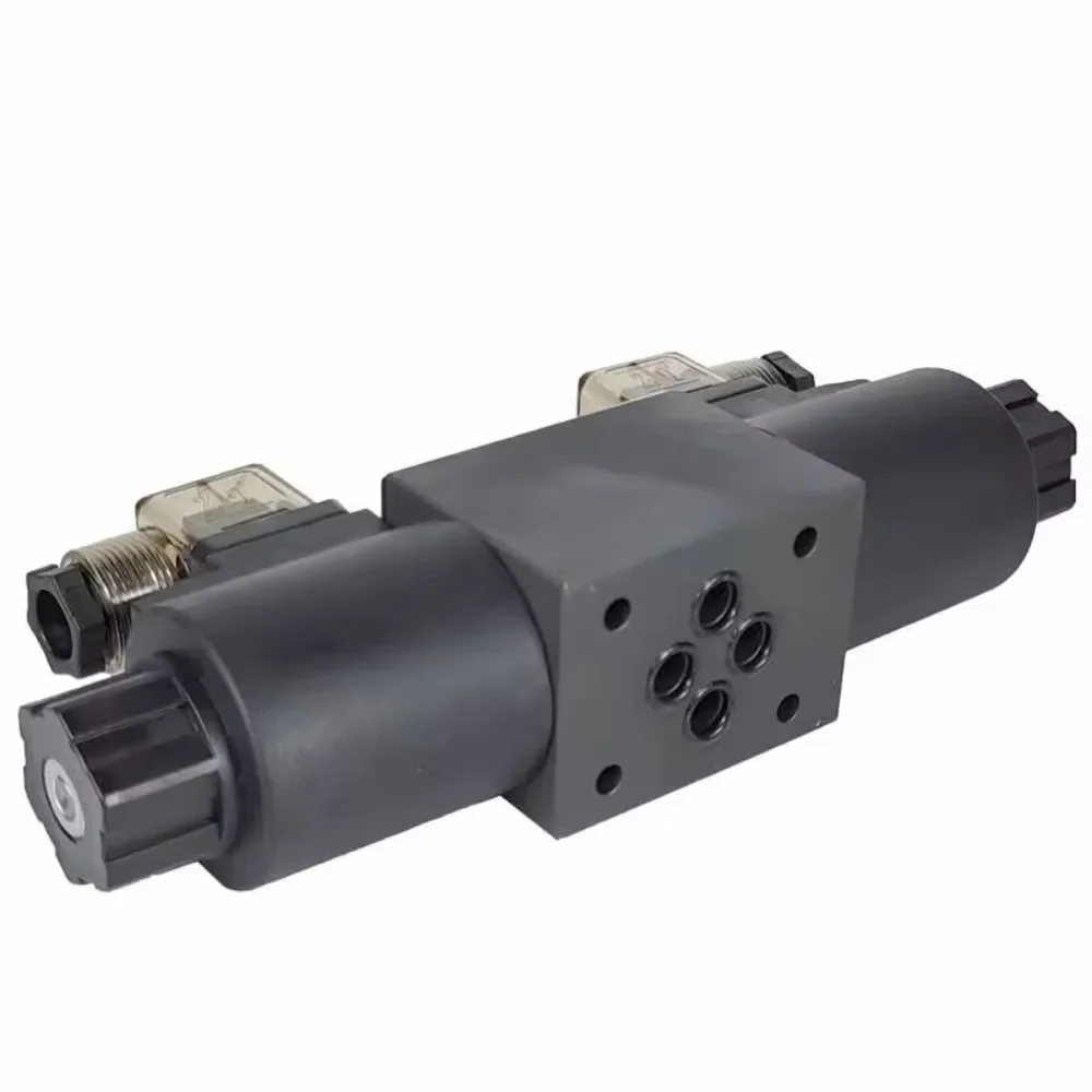 

Manifold block oil block hydraulic reversing electromagnetic overflow valve