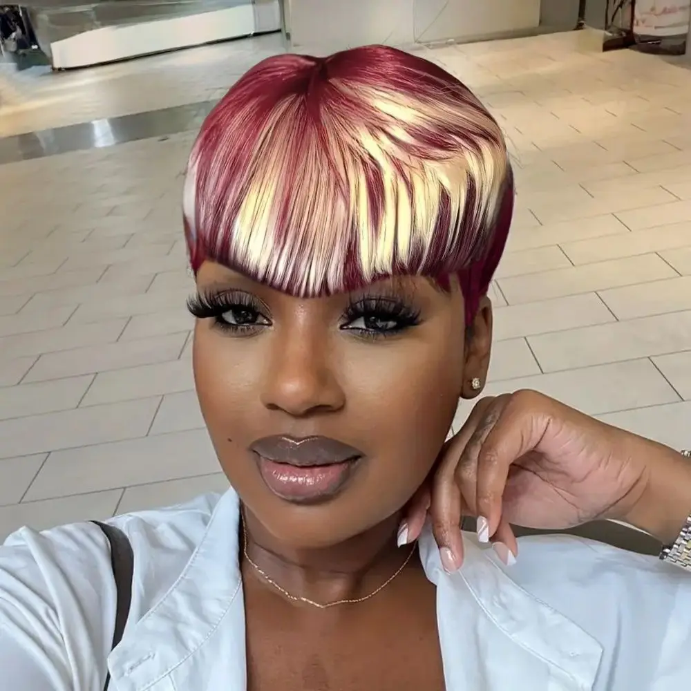 Short Layered Pixie… - image