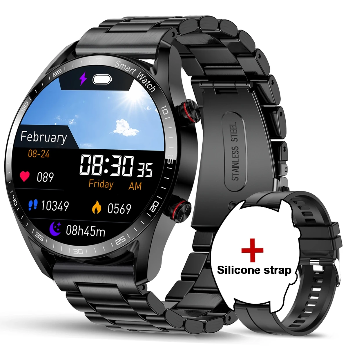 ChiBear Bluetooth Call Smart Watch for Men