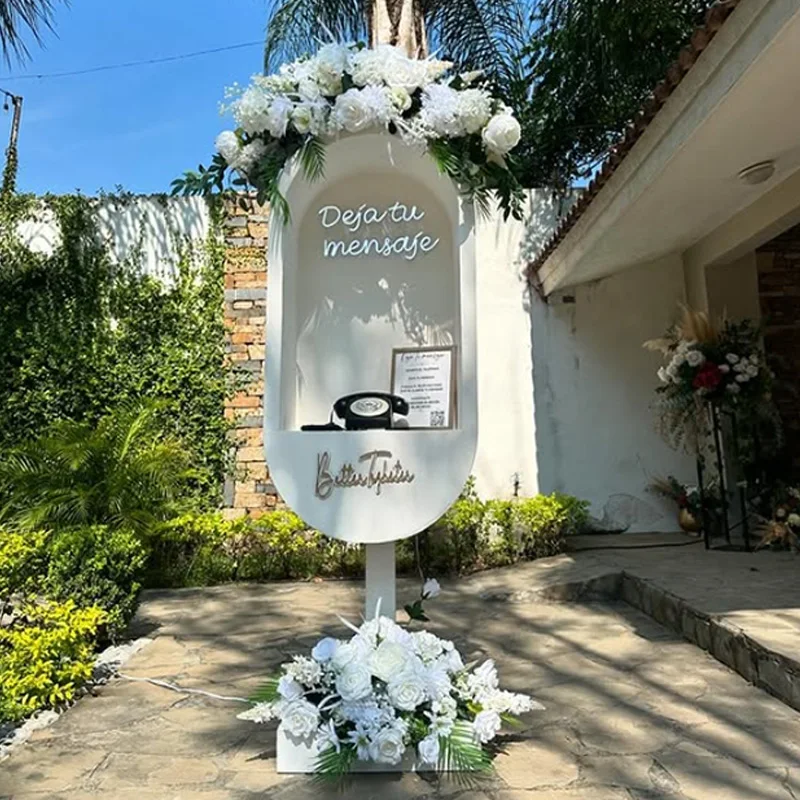 الصوت سجل الزوار كشك الهاتف الزفاف كشك الهاتف الصوت سجل الزوار رسالة الزفاف