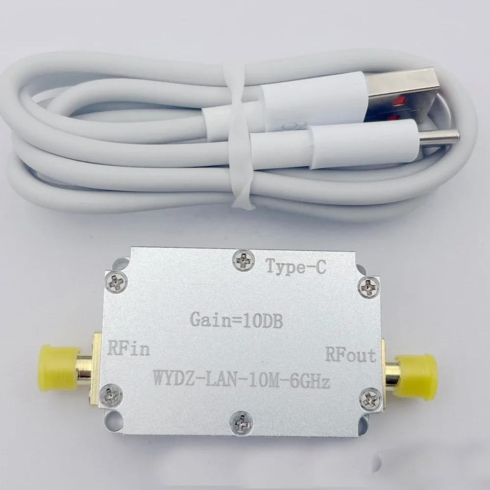 Imagem -06 - Lan Receptor de Rádio 10db 20db 30db 40db Movimentação do rf Transmissão da Imagem Walkie-talkie de Alta Qualidade 10m6g
