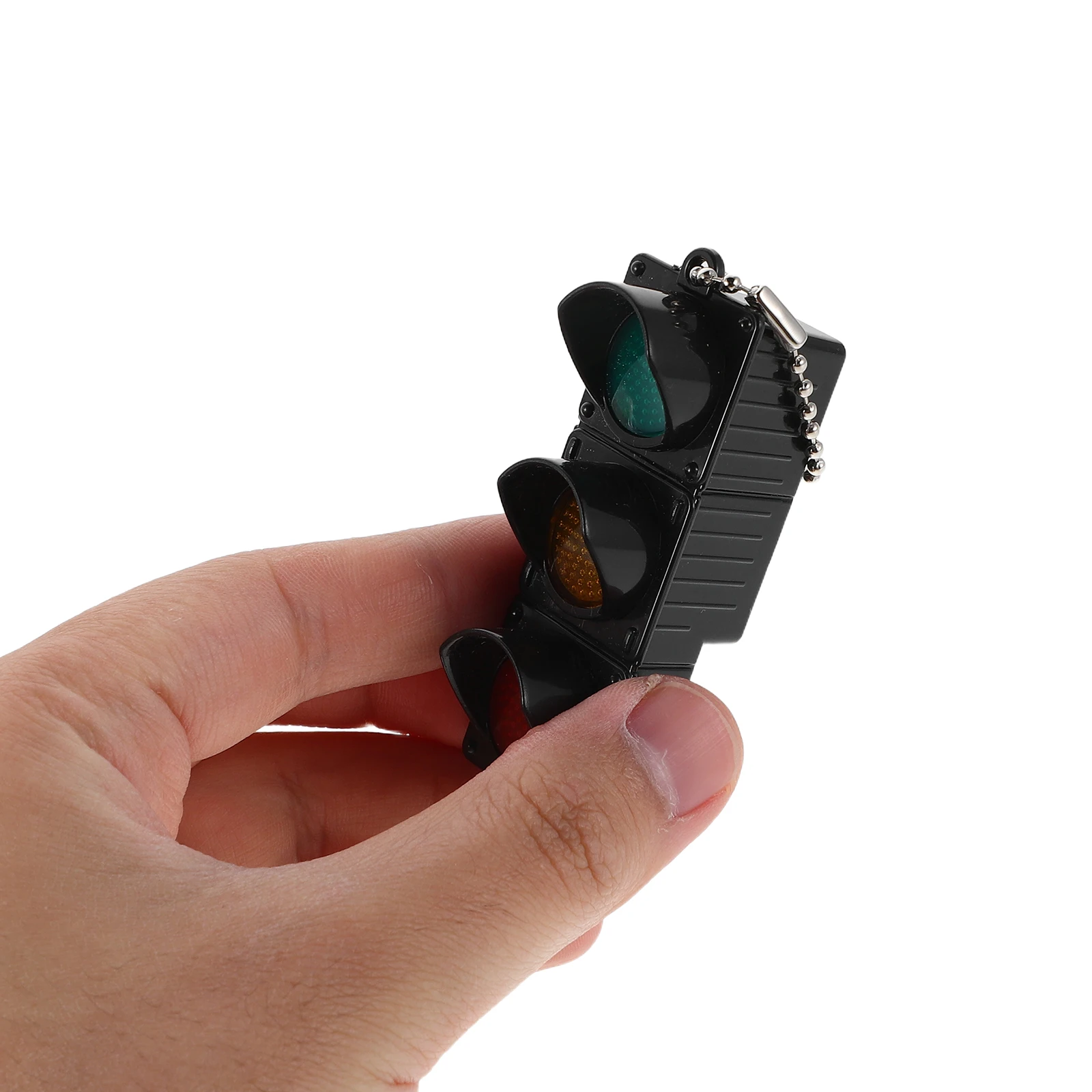 2Pcs Mini Flashing Traffic Signal Lights Simulation Educational Tools for Toddlers Preschool Role Play Crosswalk Pedestrian Stop