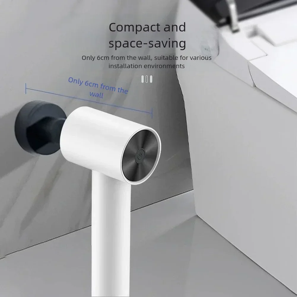 

Магнитное устройство-распылитель для унитаза, насадка для биде, настенное крепление без дрели, сильное, подходит для чистки унитаза, мытья полов