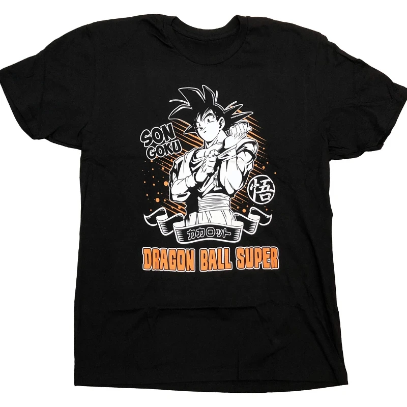 

Dragon Ball Super Son Goku Adult Men's T-Shirt Summer New Retro Fashion Men's and Women's Japanese Anime