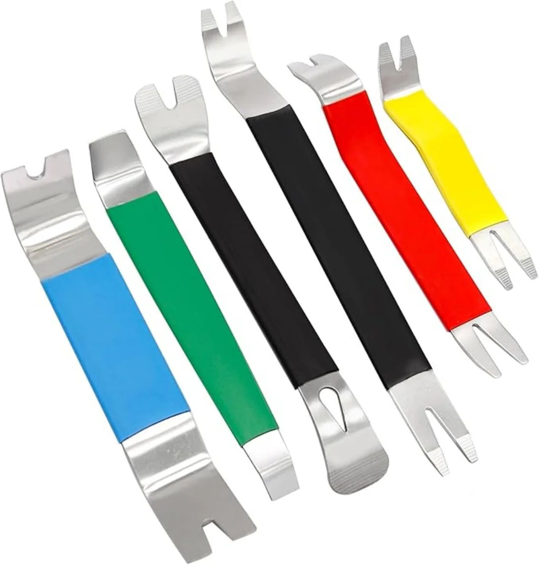 

6PCS Patio Paver Removal Tool, Stainless Steel Paver Extractor Tool, Paver Lifting Tool for Garden Lawn Patio Yard Blocks Constr