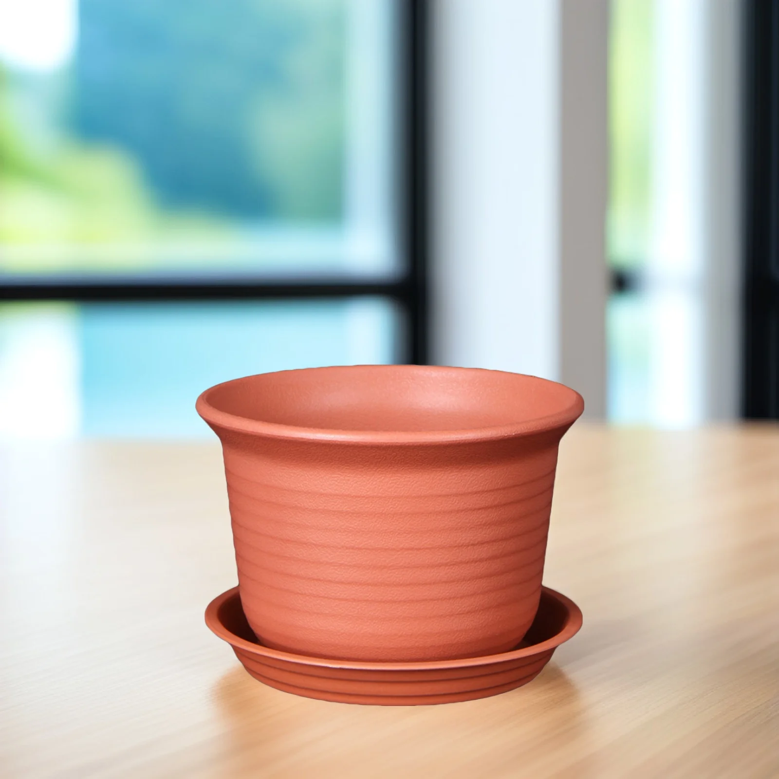 

Plant Plastic Flower Pot Planter Nursery Pots Clear for Plants Garden Germination