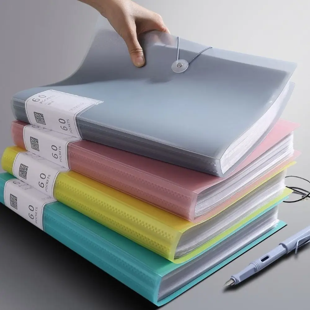 Desktop Storage A4 File Organizer Large Capacity Multifunctional A4 File Paper Folder Waterproof Dustproof Document Holder