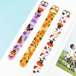 20mm 22mm Halloween Strap for Samsung Galaxy Watch 6/5 40mm 44mm 4Classic 47mm Replaceable Bracelet for Amazfit Balance 45mm