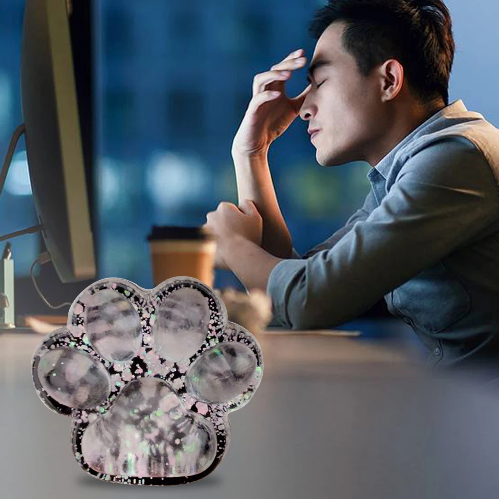 Miękka zabawka do ściskania z pazurem kota Śliczne gniotki z łapą kota Zabawka do ściskania Zabawka dekompresyjna dla dzieci i dorosłych Prezenty świąteczne