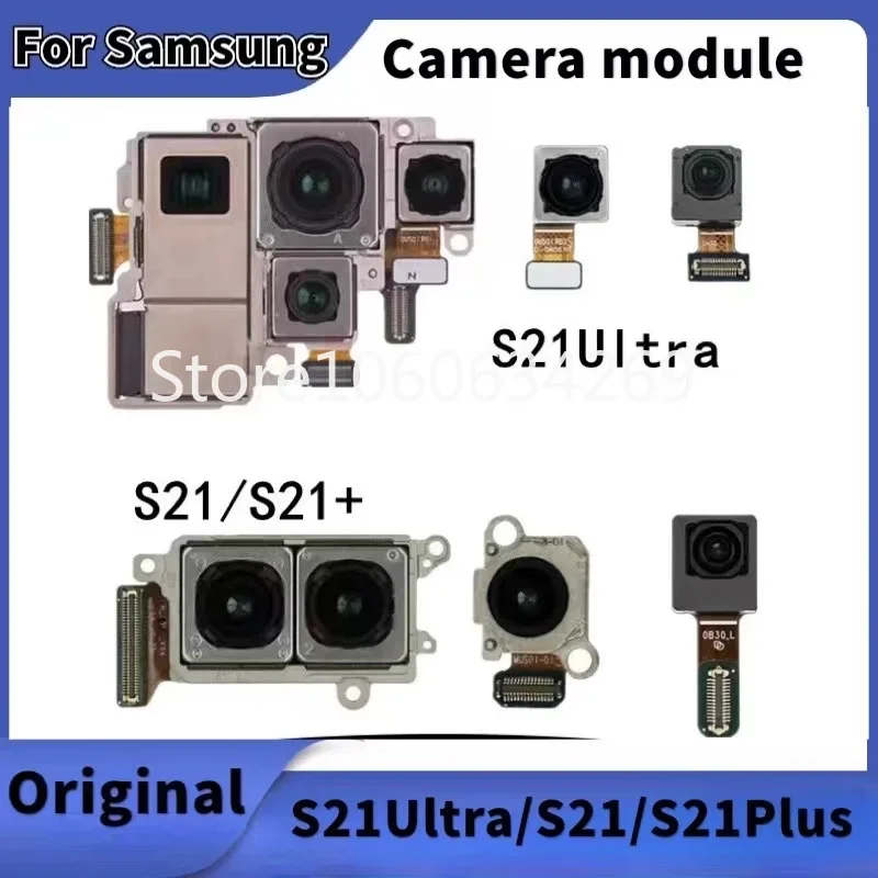 

Original Main Back Facing Camera Full Set (Telephoto + Depth + Wide) For Samsung Galaxy S21+Plus Ultra Flex Cable