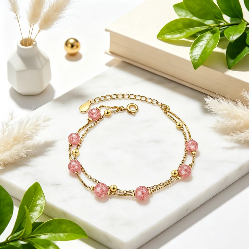 Big Promotion 925 Sterling Silver New Pink Crystal Pendant Bracelets Top Quality Jewelry Bangles For Women Girls Party Gifts