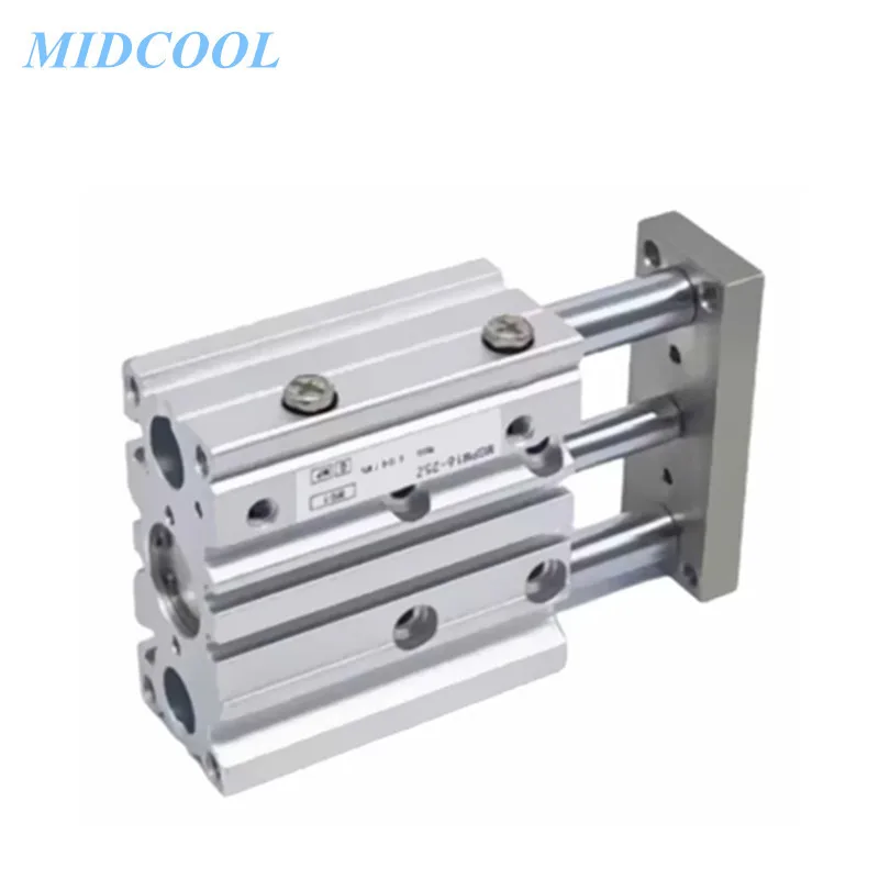 Compact Guide Cylinder High Precision Ball Bushing MGP MGPA MGPA12 Stroke 10 20 25 30 40 50 75 100 125 150 200mm