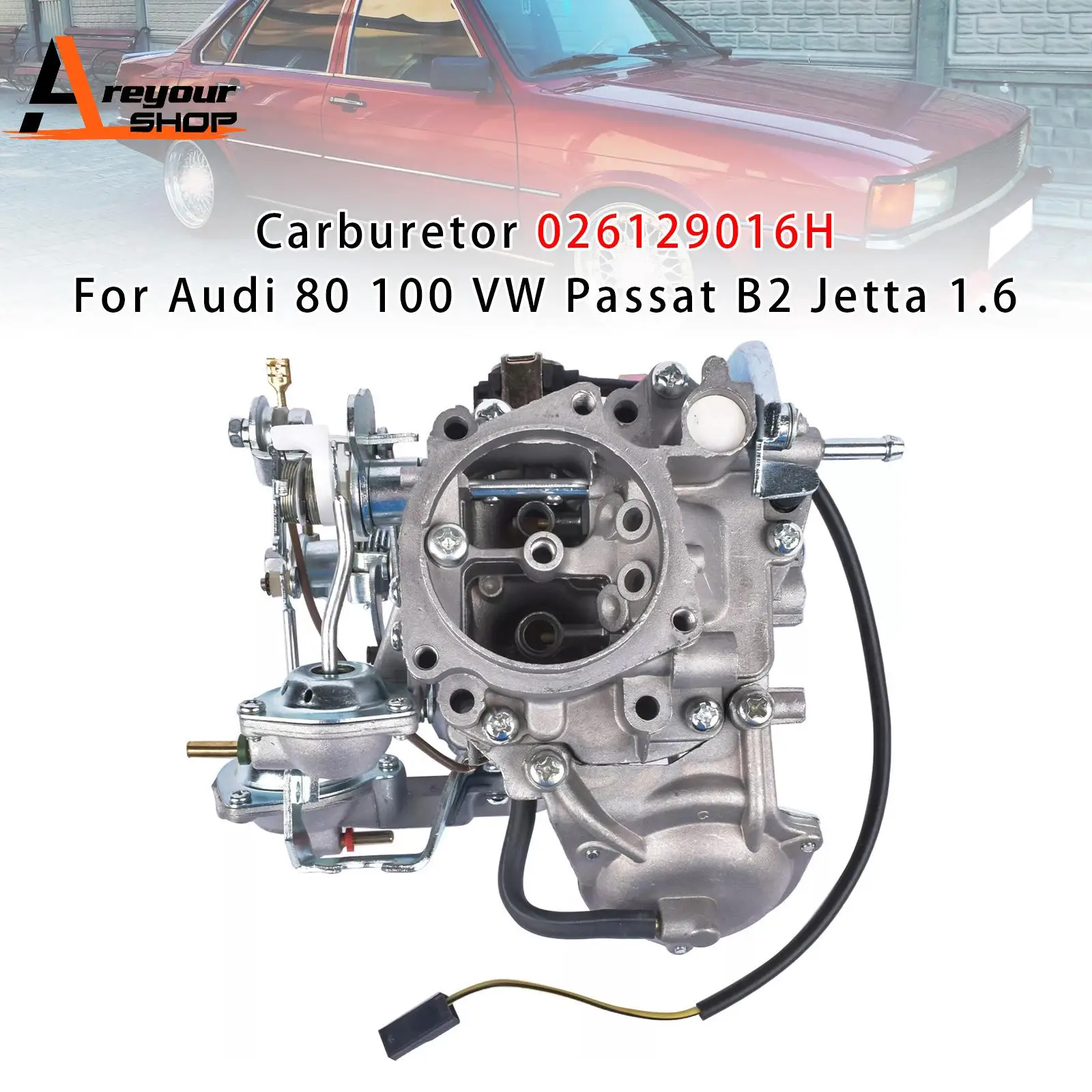 

Карбюратор 026129016H для Audi 80 100 VW Passat B2 Jetta 1,6