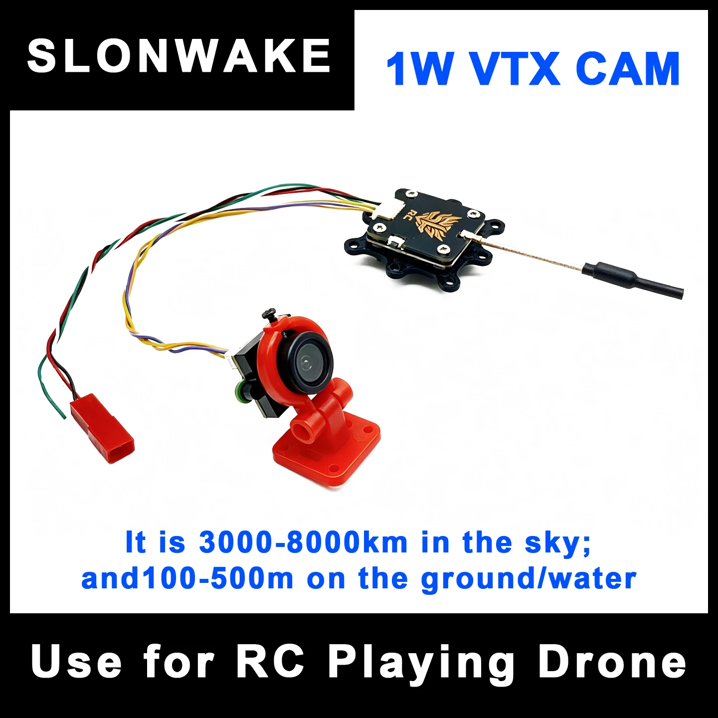 جهاز إرسال SLONWAKE 5.8G قابل - مراجعة Drone Rc Transmitter And Receiver وسعره