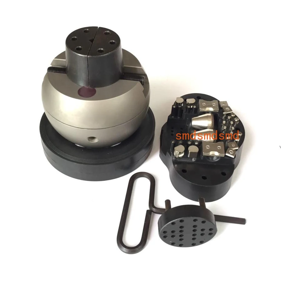 Inlaid Stone Base Inlaid Stone Iron Ball Jewelry Equipment Tool