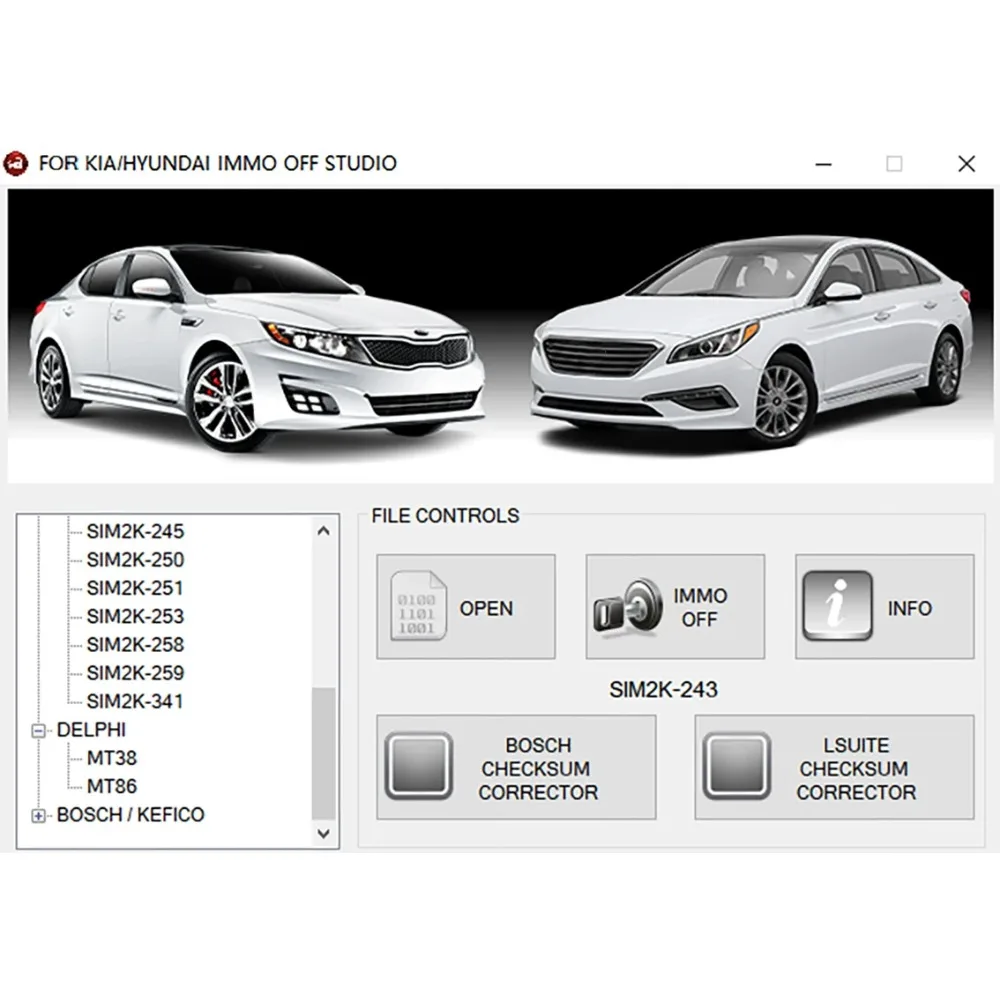 Perform IMMO OFF on KIA and HYUNDAI Vehicles Solve Immobilizer Issues For SIM2K14X 34X for MT38 MT86 For M797 PCR2.1 IMMO OFF