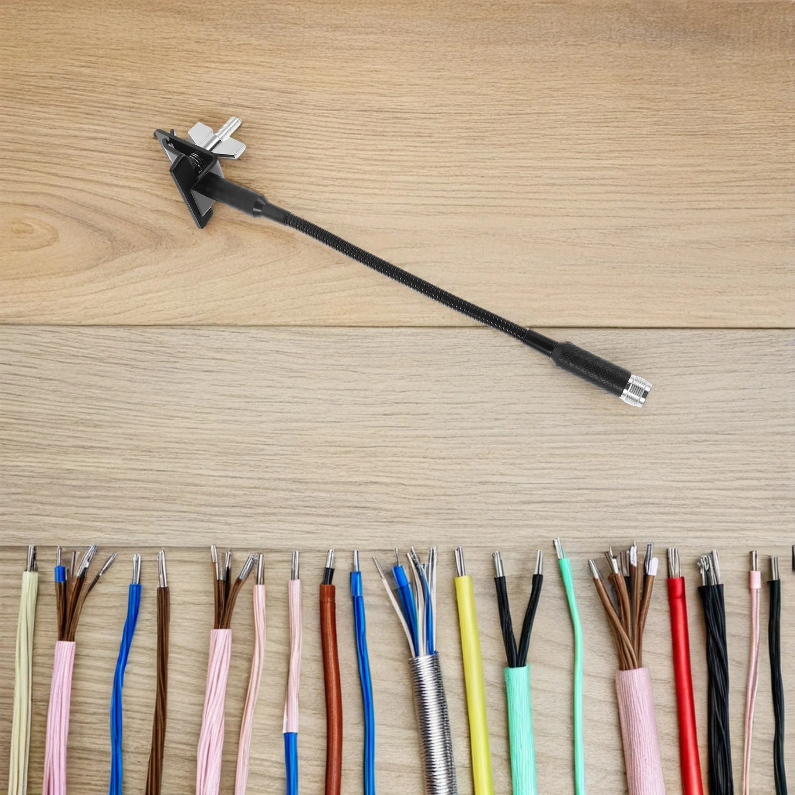 

Professional Microphone Stand Floor Bass Drum Dedicated Studio Clamp-on Plastic Boom Holder