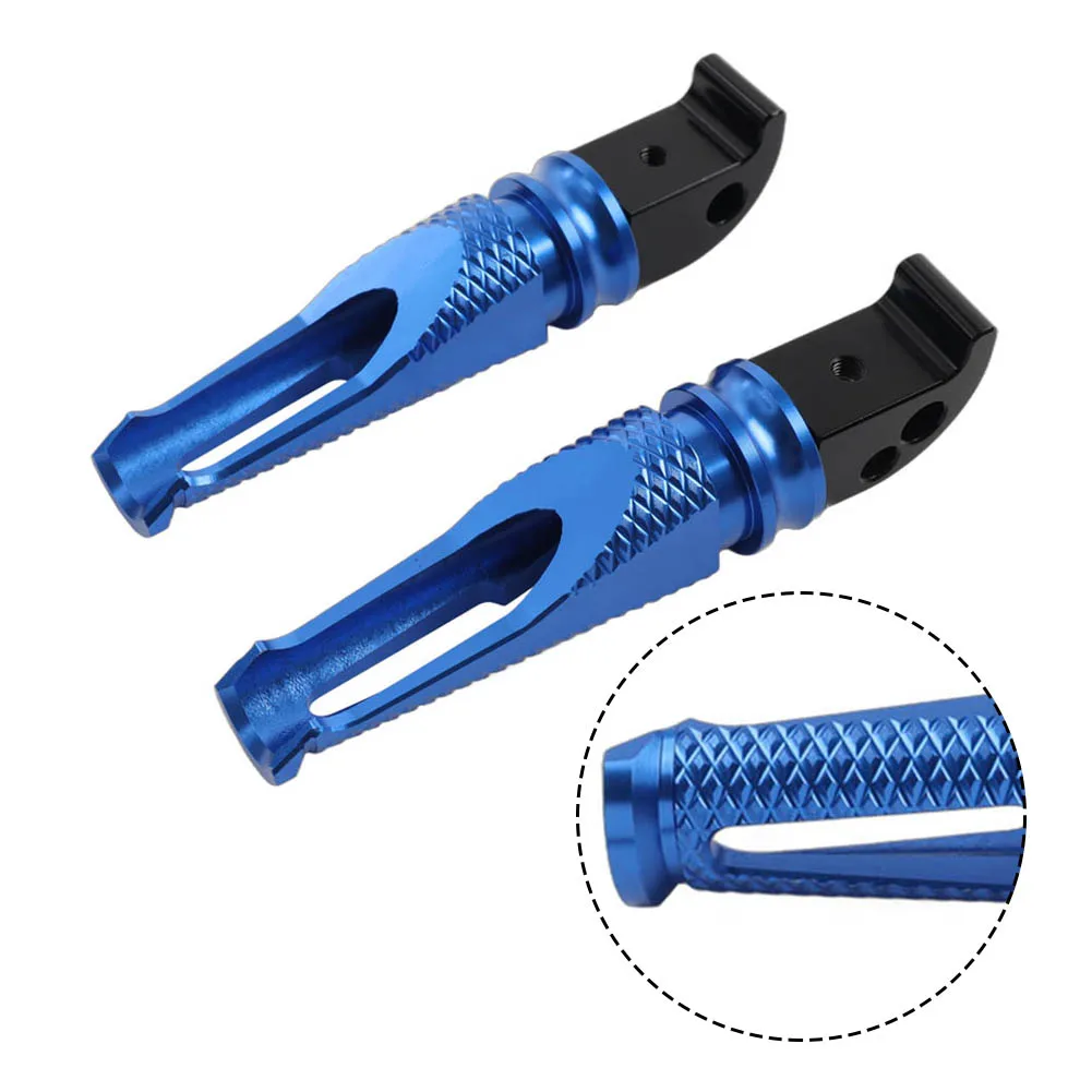 Motorbike Passenger Footrest Rear Foot Peg Pedal For Yamaha MT-03 MT-25 MT-07 MT-10 MT-01 Aluminum Blue