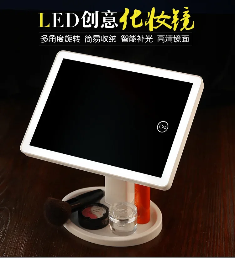 LED Illuminated with Touch Sensing and Luminous LED Dressing  Smart   Bathroom Vanity Supplies