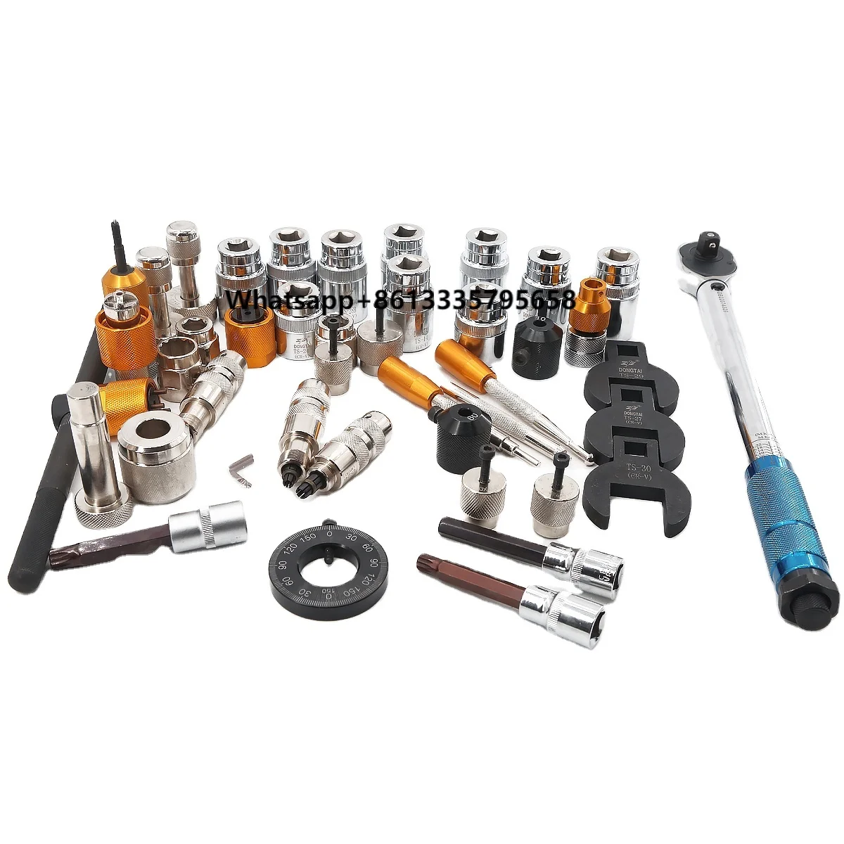 

42 Pcs Kit of Common Rail Injector Disassembly Tools Suitable for , Denso and Other Common Rail Injectors