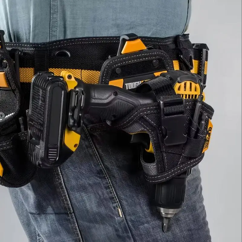 TOUGHBUILT TB-CT-20-S Funda para taladro - Bolsa para cinturón portátil para taladros de mano pequeños, herramientas de electricista y decoración