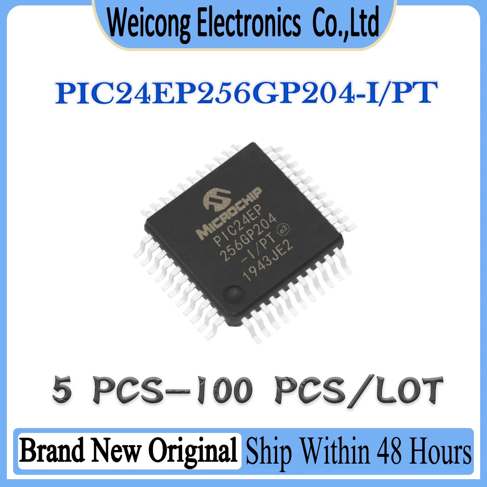 PIC PIC24 PIC24E PIC24EP PIC24EP256 PIC24EP256GP PIC24EP256GP204 PIC24EP256GP204-I/PT PIC24EP256GP204-I IC MCU Chip TQFP-44