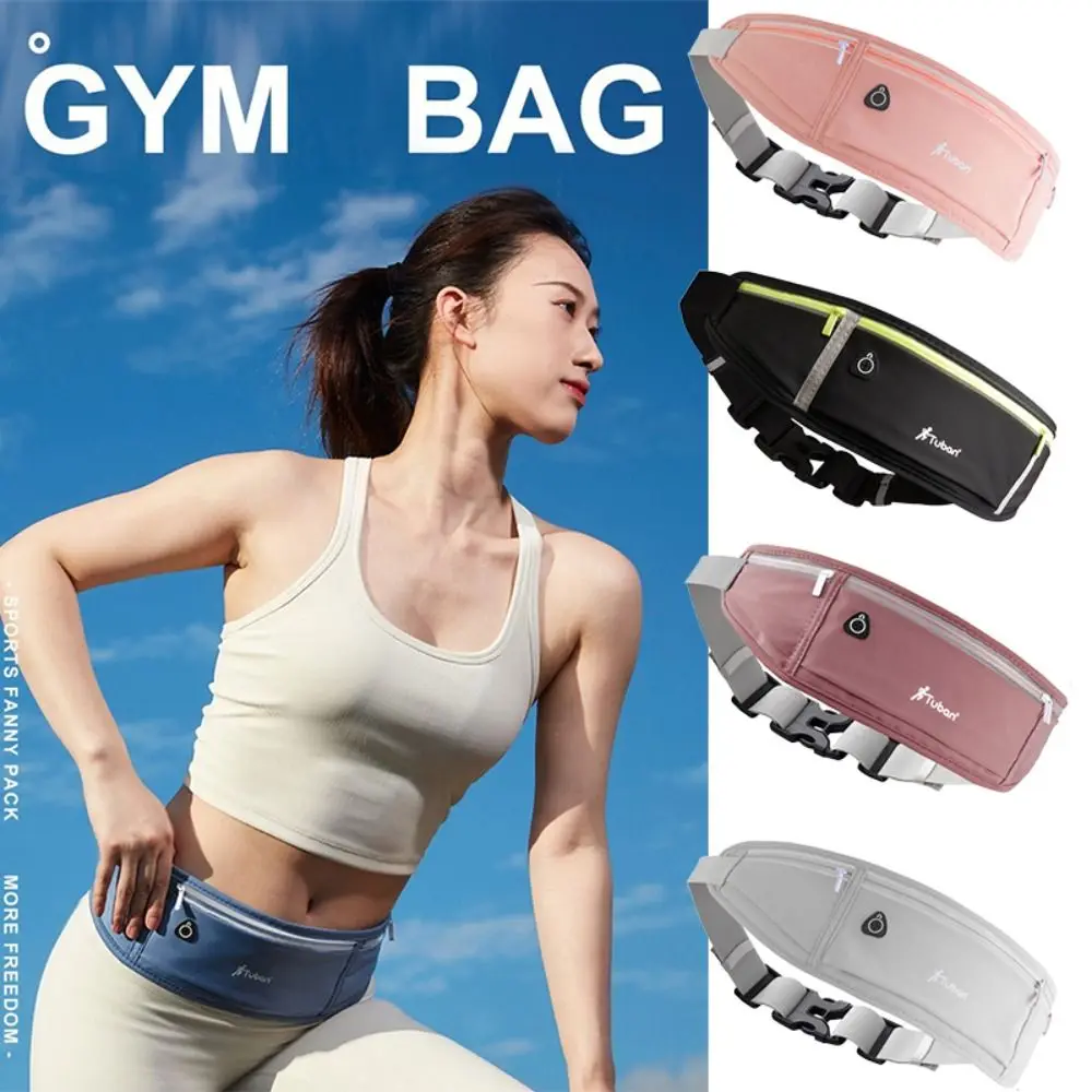 

Casual Running Waist Bag Lightweight Waterproof Sports Belt Pouch Gym Bags Belt Waist Pack Mobile Phone Bag Men
