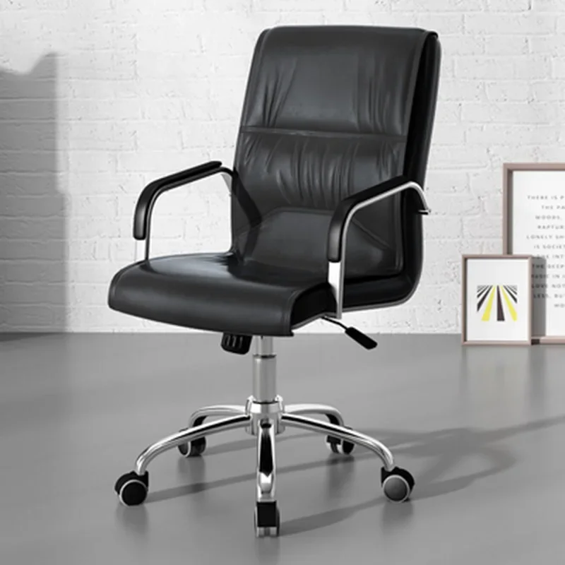 

Black Armpad Normal Office Chair Relax Rotating Nordic Designer Office Chair Gaming Swivel Cadeiras De Escritorio Furniture