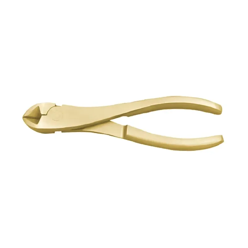 Aluminum Bronze Explosion Proof Pliers Diagonal Cutting Nippers  Non Sparking Safety Tools for Industrial Use