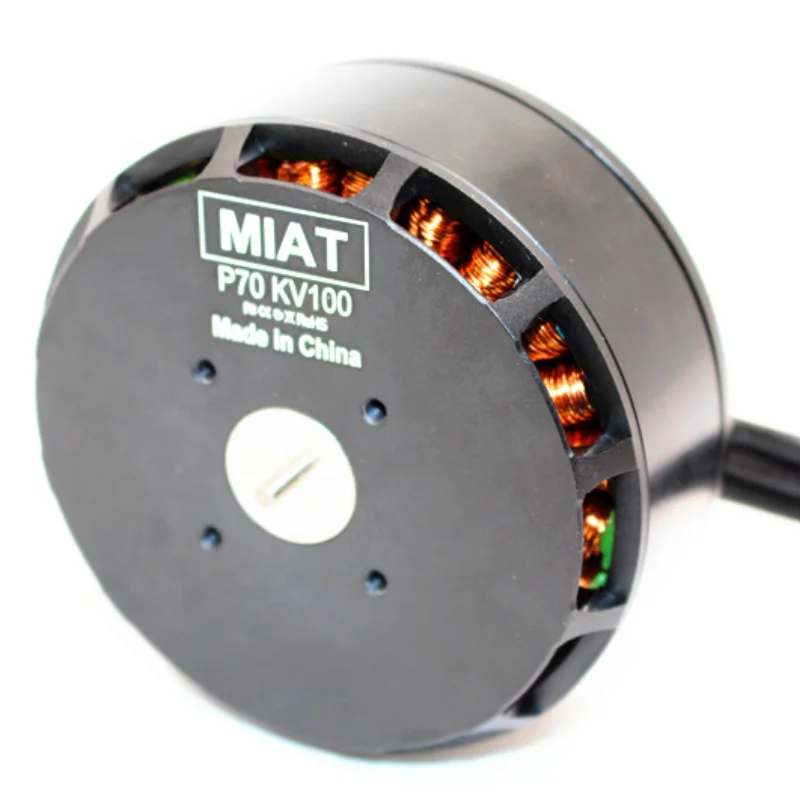 MIAT Waterproof Brushless U-AV Motors 100KV 130KV Heavy Lift Dr-one Motor for Agriculture Quadcopter Multirotor DC Dro-ne Motor