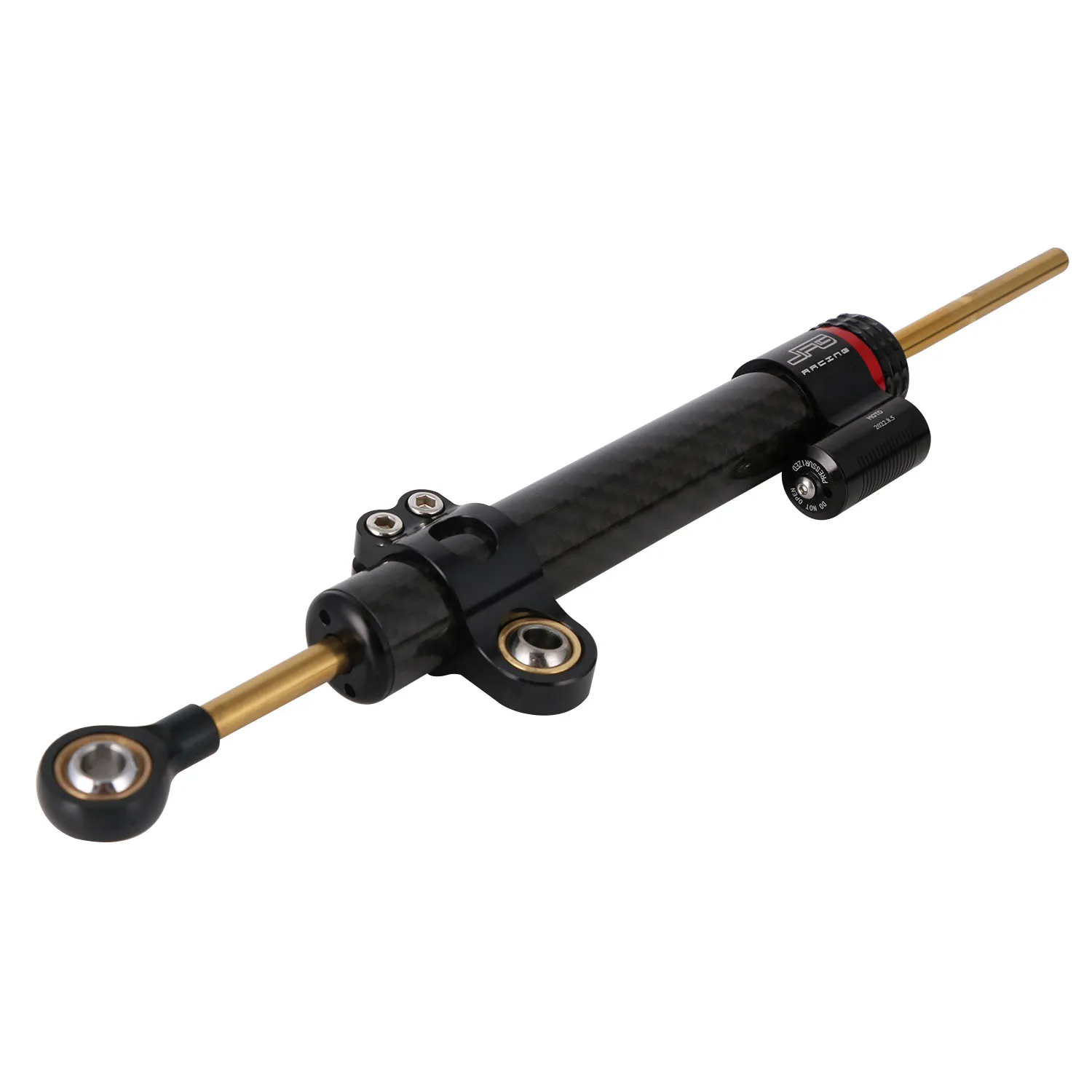 AliExpress JFGRACING Motorcycle CNC 13" Adjustable Steering Damper Carbon Fiber Universal Steering Stabilizer  For Most Motorcycles Street Bike