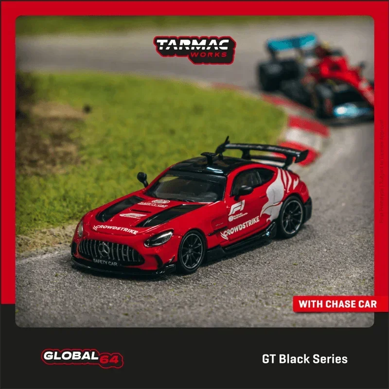 Tarmac Works 1:64 GT Black Series Safety Car Diecast Model Car