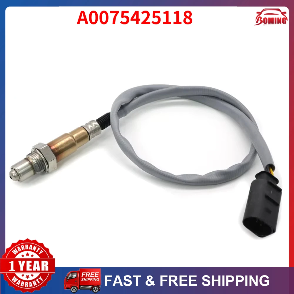 O2 Oxygen Lambda Sensor Air Fuel Ratio For MERCEDES-BENZ E250 GLE300D GLK250 ML250 0075425118 A0075421618 0075421618 A0075425118