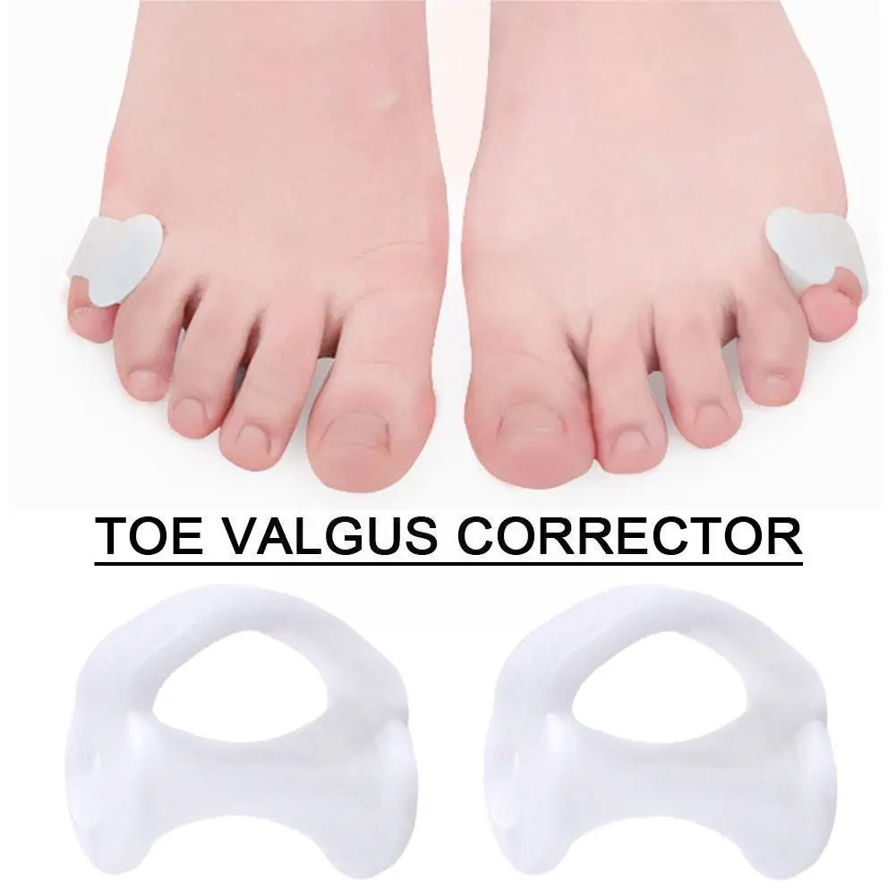 Mathiateur d'orteils en silicone, Ajusteur Sophia Ectropion, Appareil Valgus, Ration des doigts, Grand protecteur extérieur, Pied Hallux G0P8