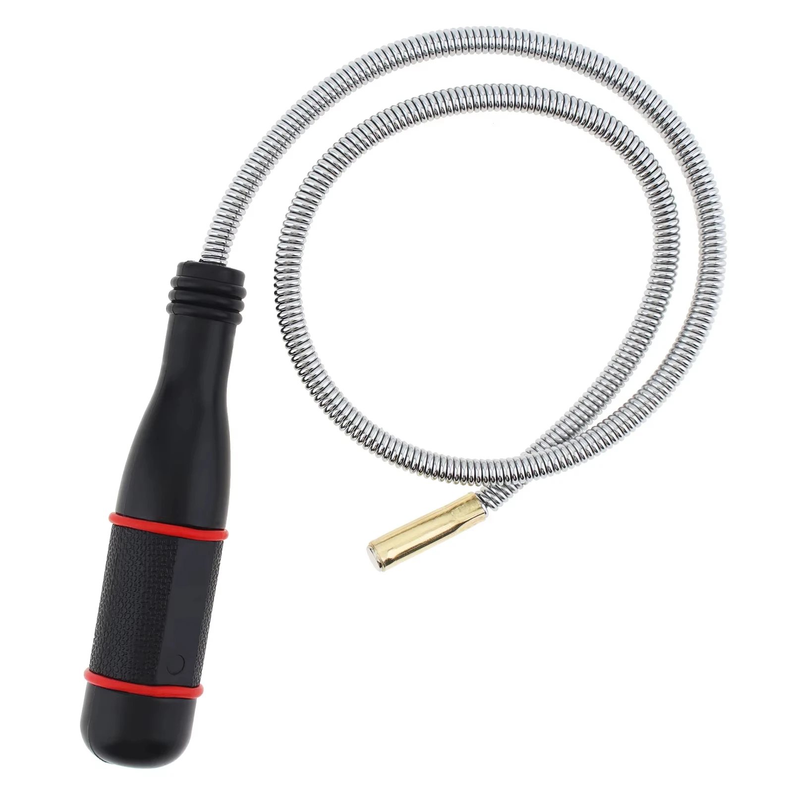 Flexible Magnetic Pickup Tool Bendable Snake Pickup Bendable Suction Bar for Locate Falling Objects Reach Sink Drains Pick Up