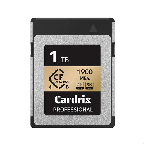 Cardix  CFexpress 512G memory card, Nikon Z8/Z9, Canon R5/R52 camera, XQD memory card