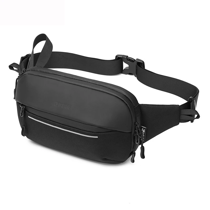 

Korean Fashion Waist Bag Men Outdoor Sports Fanny Pack Men Chest Bag Cross Body Bag Waist Packs Travel Cycling Mobile Phone Bag