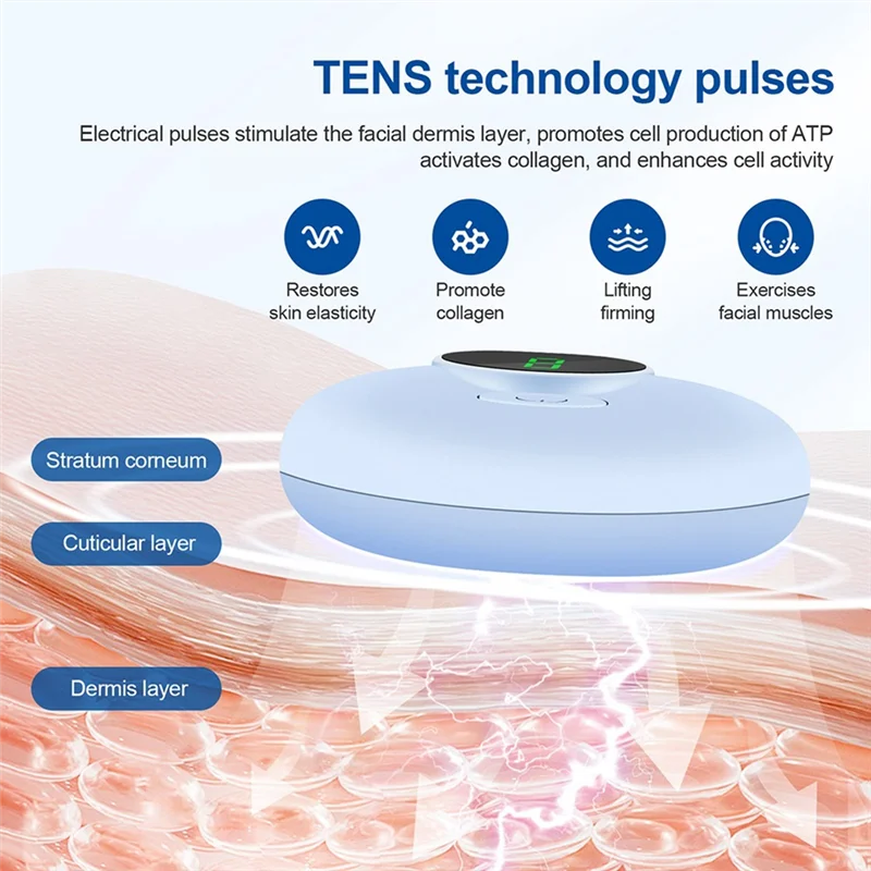 เครื่องนวดหน้า B51C EMS Pulse V-Face ช่วยลดเหนียง ยกกระชับใบหน้า สร้างรูปหน้าวี ช่วยยกกระชับและปรับรูปหน้า