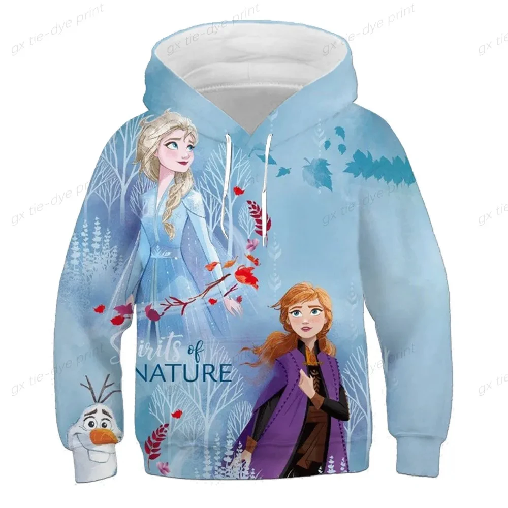 Cartoon, Anime, Classic Characters, 3D Printed Patterns, Children\'s Hoodies, Sweatshirts, Long Sleeved Pullovers, Children\'s