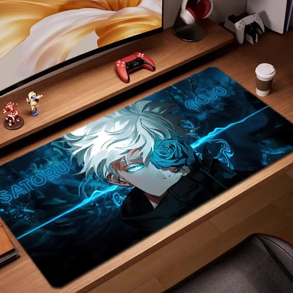 

Jujutsu Kaisen Mouse Pad Game Accessories keyboard pad XXL large locking edge 1200X600 mm table mat Gaming mousepad