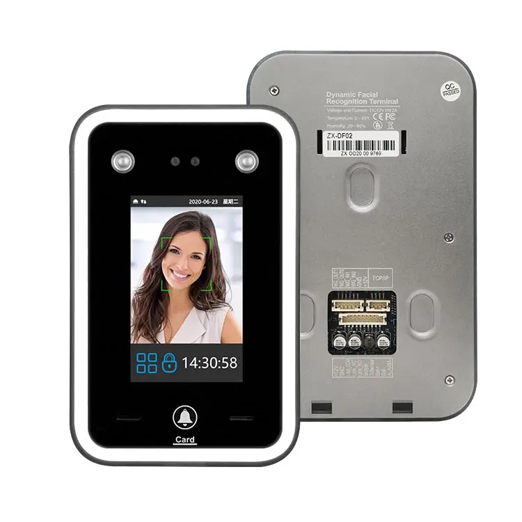 2026/RJ45 WIFI Cloud Face Time Attendance and Access Control With Free Software and SDK Face Recognition Time Attendance Termina