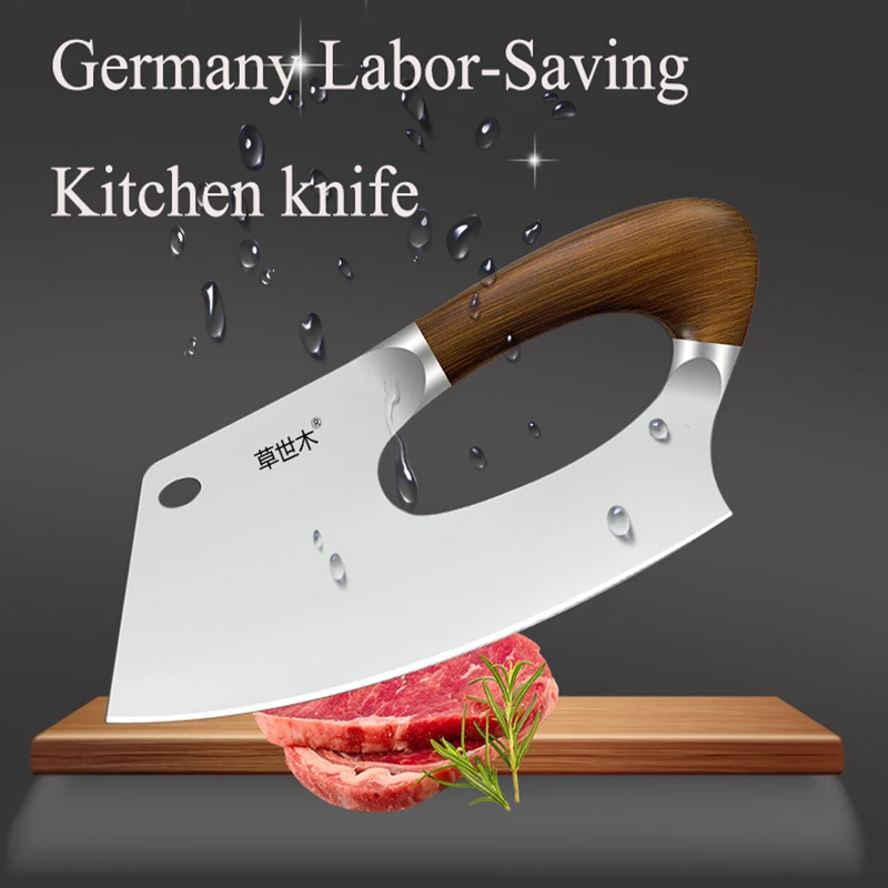 

Lady Kitchen Knife Labor Saving Cooking Knife Stainless Steel Chef Slicing Meat Vegetable Chopping Knife Kitchen Tools Cleaver