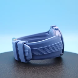 For Swatch X Omega Moonswatch Speedmaster Snoopy Planet Silicone Rubber Strap Curved Band Waterproof Bracelet 20mm Wristband 